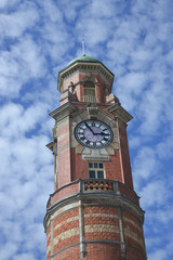 Fototapeta na wymiar Launceston Tasmania post office clock tower Australia