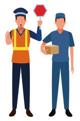 Jobs and professional workers