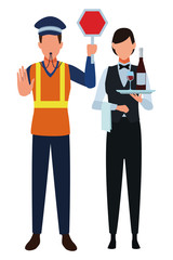 Jobs and professional workers