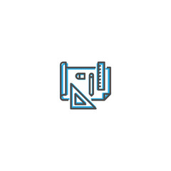 Fototapeta premium Design icon design. Startup icon vector design