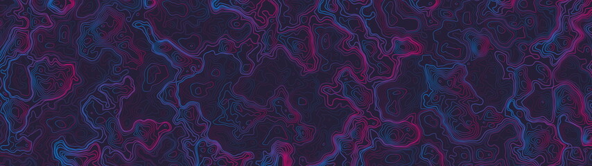 Ultra Wide Wallpaper Abstract Topographic Contour Map Vaporwave Vector Background. Topographic Cartography. Topographic Map. Topographic Relief. Topography Map. Topography Relief 