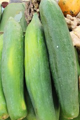 fresh papaya is delicious in the market