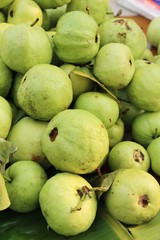 Guava fruit is delicious at street food