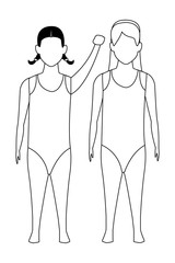 summer vacation cartoon