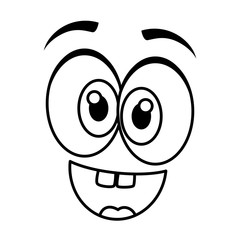 crazy face emoticon icon