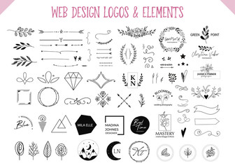 Webdesign logos - 256090915