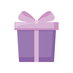 gift box present with bow icon