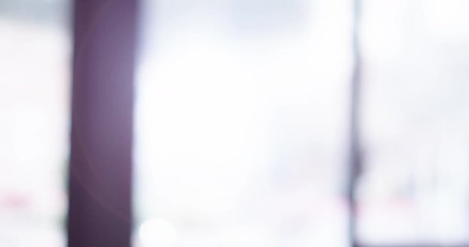 4K Close up on hands of successful business man & woman giving a high five