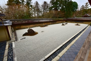 龍安寺, 京都の日本庭園