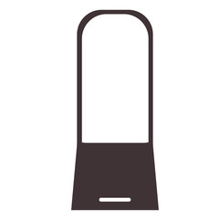 Handbag flat illustration