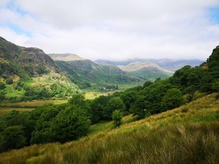 Naklejka premium Snowdonia