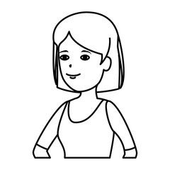 beautiful woman avatar character