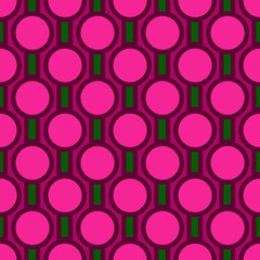 Abstract bold circular pattern