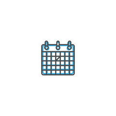 Modern and minimalist icon design. Management icon vector design