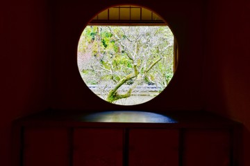 日本の京都の寺, 雲龍院, 悟りの窓, 迷いの窓