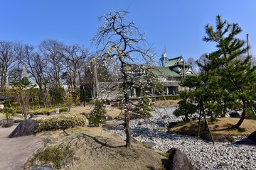 富山の城と美術館と立山