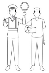 Jobs and professional workers