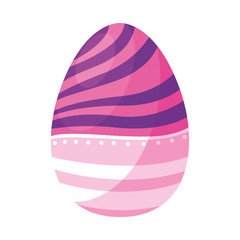 happy easter egg painted