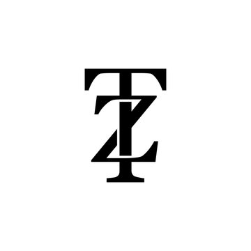initial/monogram TZ logo design