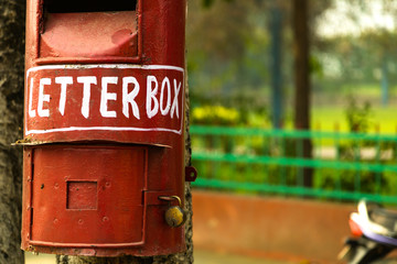 Letter box in India