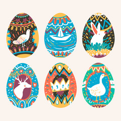 Easter egg designs collection