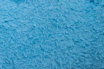 Beautiful sparkling artificial blue fur texture