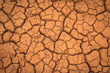Crack earth/Crack soil on dry season/Global worming effect