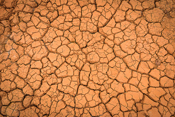 Crack earth/Crack soil on dry season/Global worming effect