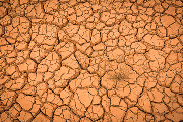 Crack earth/Crack soil on dry season/Global worming effect