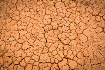 Crack earth/Crack soil on dry season/Global worming effect