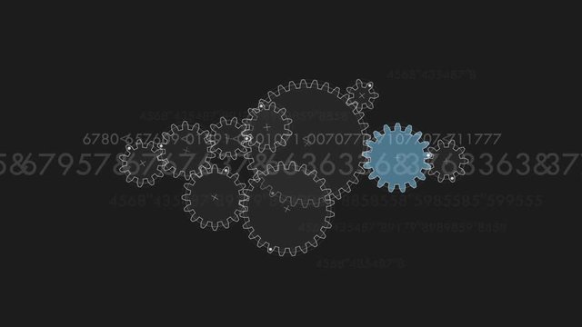 Animation of Gear set 