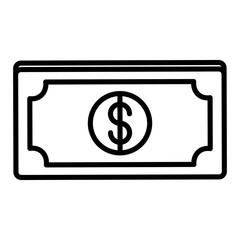 bills dollars money icon