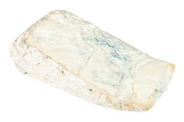 local italian Gorgonzola soft blue cheese isolated