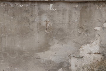 Wall with plaster. Texture