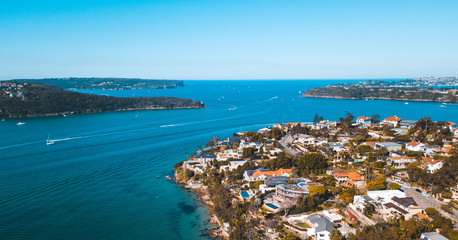 coastline with ocean