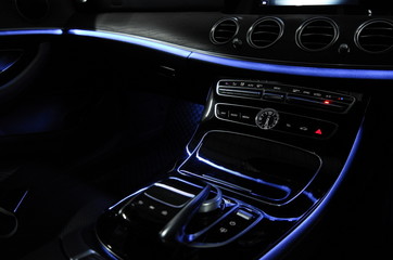 Luxury car interior MB