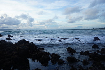 vast oceans and beautiful clouds