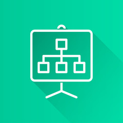 E-learning distance education - vector icon for graphic and web design.