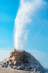 Geyser eruption