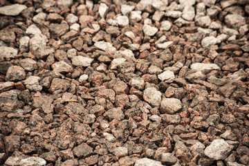 Background of gravel