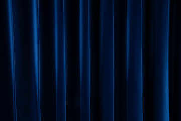 curtain dark blue