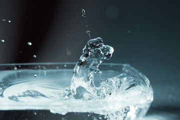 Water droplet background