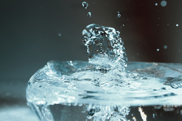 Water droplet background