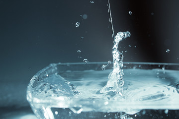Water droplet background