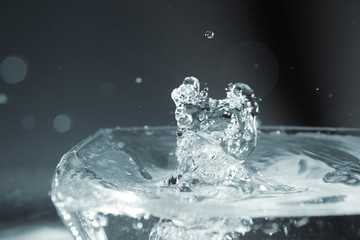 Water droplet background