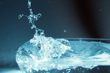 Water droplet background