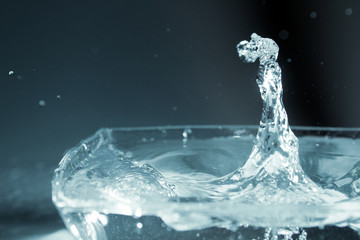 Water droplet background