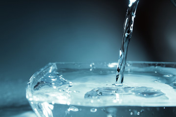 Water droplet background