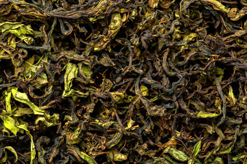 Drying and fermentation of tea willow