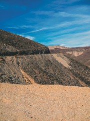 Golden Canyon in the Death Valley